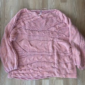Oversized free people sweater
